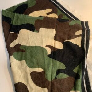 Zara Multicolor Camouflage Scarf